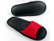 【Softwalk】室內低均壓全片式動能氣墊拖鞋/三明治網布款/紅色/ SP-2402EC-M
