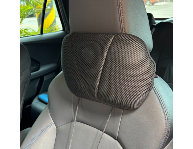 汽車椅用氣墊可調支撐高度頸枕 前後座適用